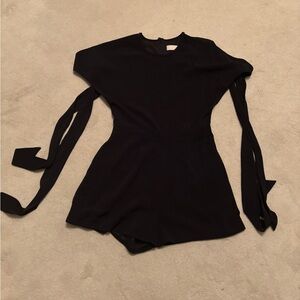KEEPSAKE the Label Black Romper Size Medium